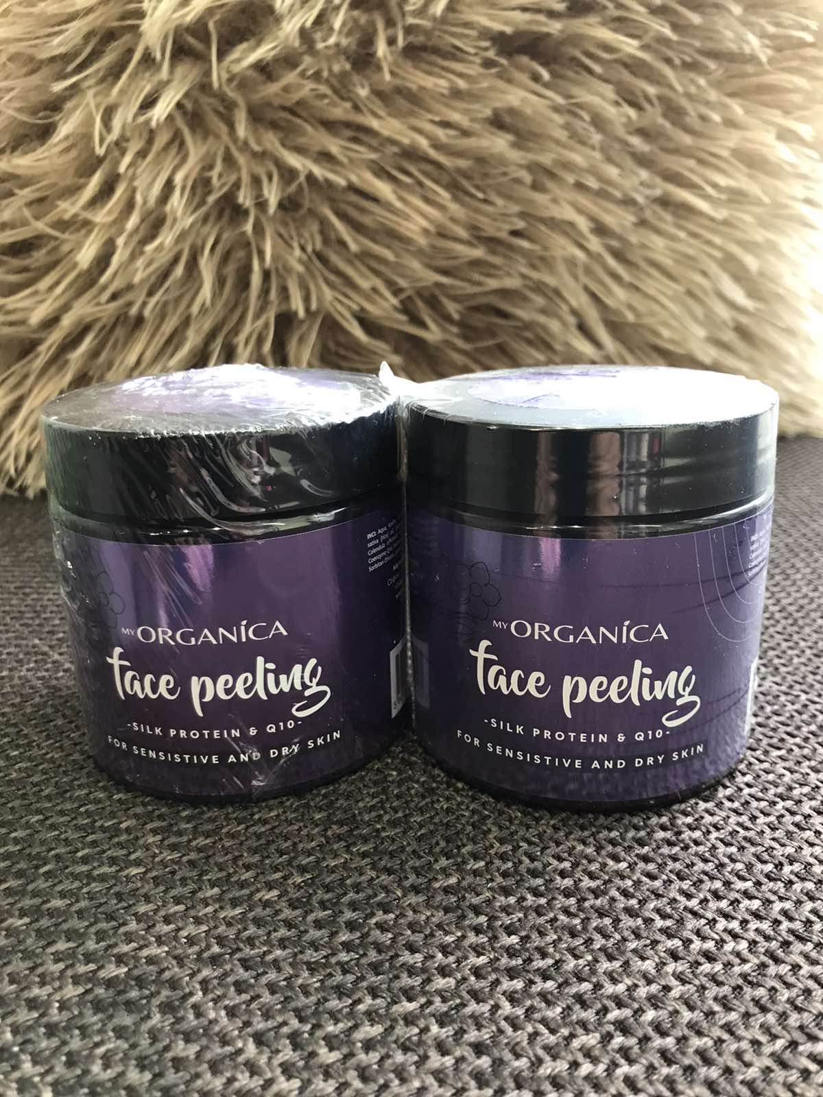 Пилинг за лице с копринени протеини и Q10 200 ml