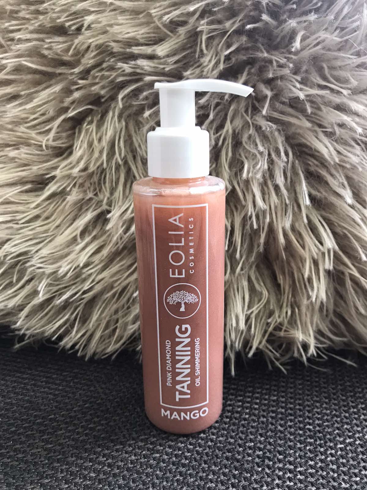 Олио за тен с розов блясък Shimmer Pink Diamond Mango