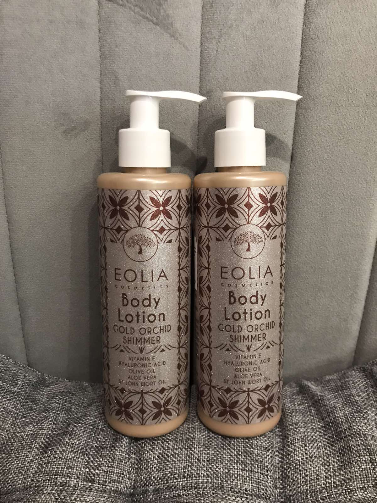 Лосион за тяло със златист блясък Shimmer Greek Sunkissed Bronzer Gold Orchid