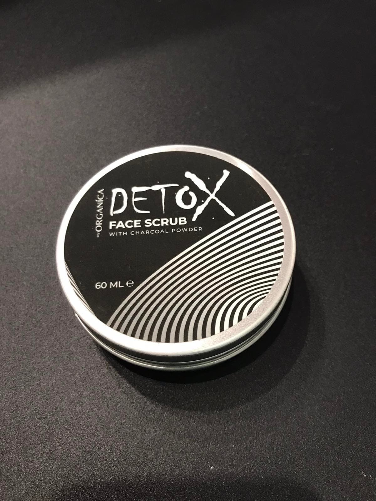 Detox скраб за лице с активен въглен 60 ml